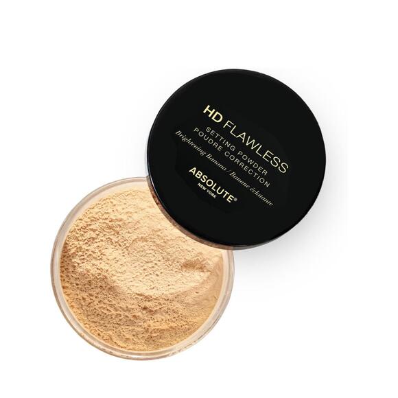 ABSOLUTE NEW YORK Setting Powder 15g HDSP02 Brightening Banana HD Flawless NEW - Picture 1 of 8